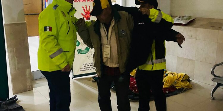 Apoya PC de Victoria a población vulnerable por bajas temperaturas