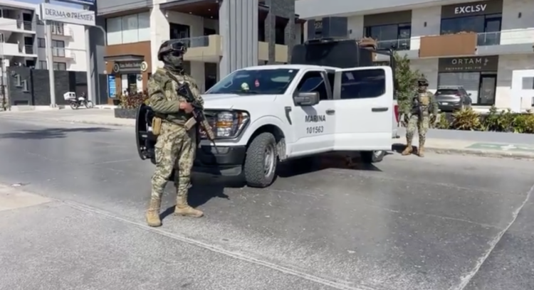 Fuerzas federales aseguran departamento durante operativo en Matamoros