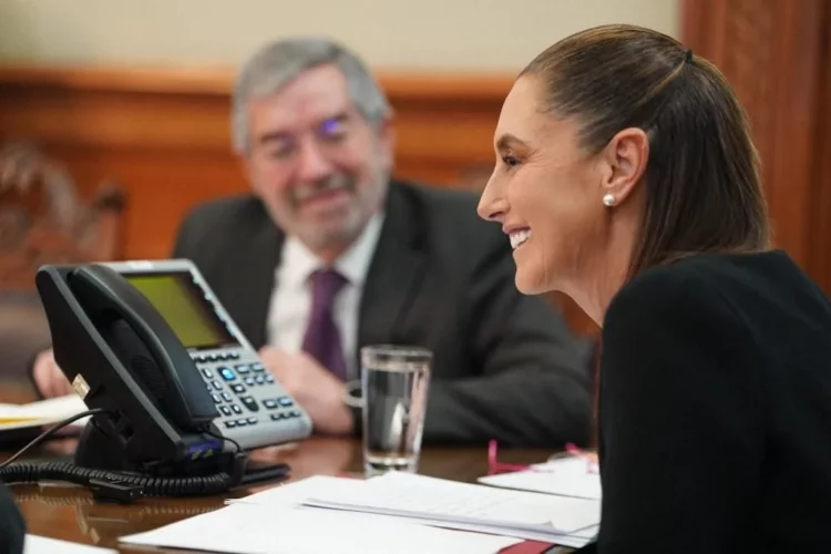 Sheinbaum descarta presión de Trump para intervención militar en México