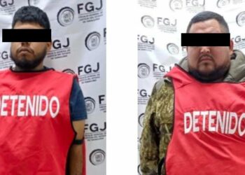 Caen dos presuntos extorsionadores en Reynosa: exigían cuota semanal a chofer de plataforma