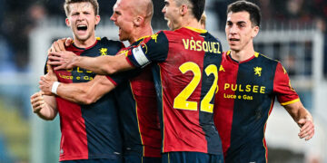 Genoa 3-0 Cagliari: El mexicano Johan Vásquez brilla y se alejan del descenso