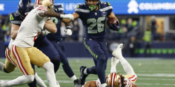 Zach Charbonnet fuera de la Final NFC tras grave lesión