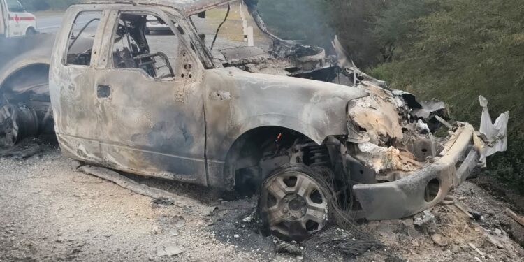 Choque en la carretera Victoria-Tampico deja tres muertos y dos heridos