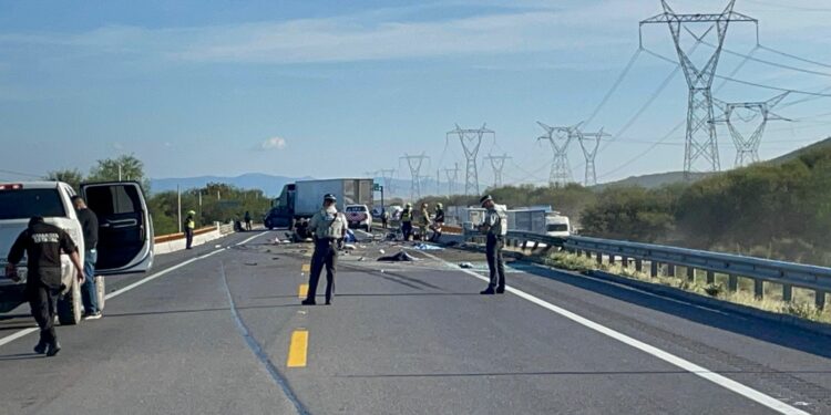 Cinco muertos más en carretera Victoria-Tampico; chocan tráiler y automóvil en tramo Zaragoza