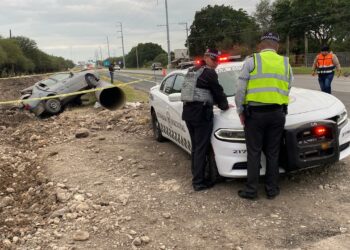 Muere conductor tras choque por alcance en carretera Victoria–Soto la Marina