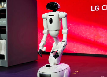 Wallpaper TV y robótica de LG en CES 2026