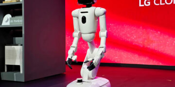 Wallpaper TV y robótica de LG en CES 2026