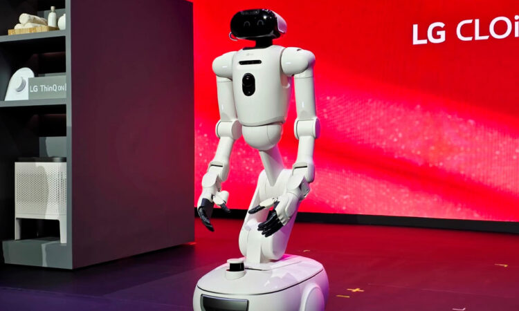 Wallpaper TV y robótica de LG en CES 2026