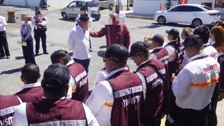 Capturan a tránsito en Ciudad Victoria por presunto abuso autoridad