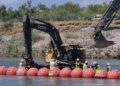 Boyas en el río Bravo reducen cruces migratorios frente a Matamoros