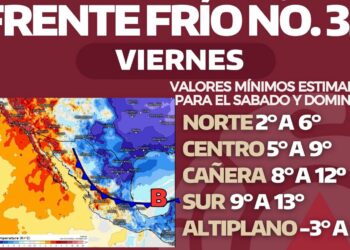 Desde este viernes, masa de aire ártico y frente frío 32 impactarán a Tamaulipas