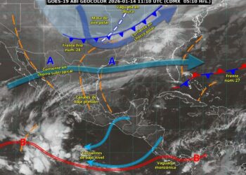 Frente frío 28 traerá heladas, “Norte” y fuertes rachas a Tamaulipas