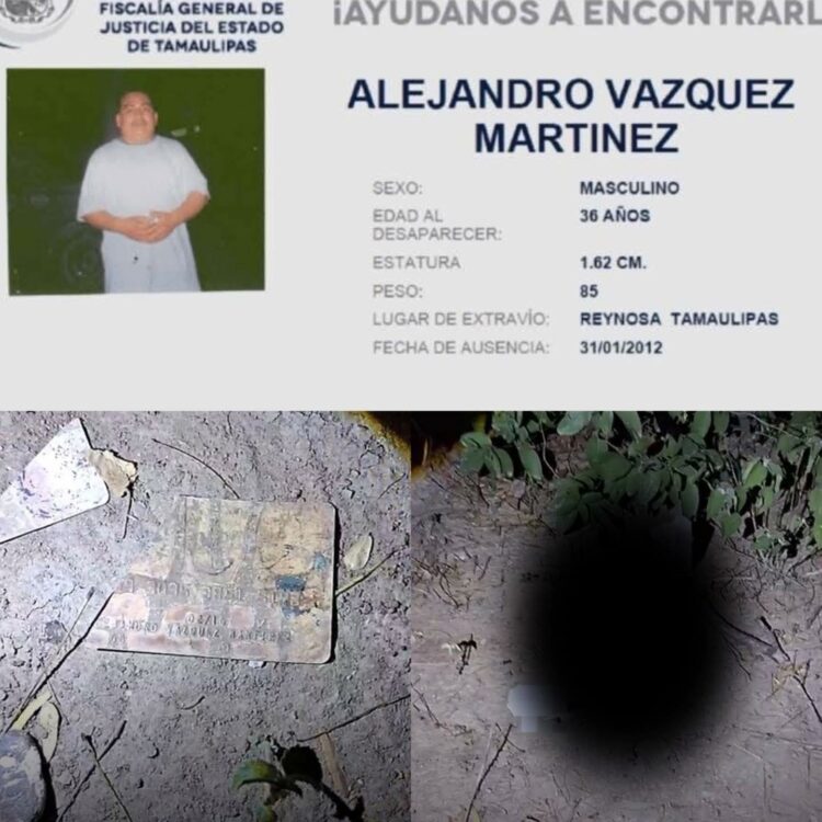 Hallazgo en Reynosa: encuentran identificación de hombre desaparecido desde el año 2012
