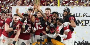 Indiana vence a Miami 27-21 y conquista el campeonato nacional de fútbol americano universitario