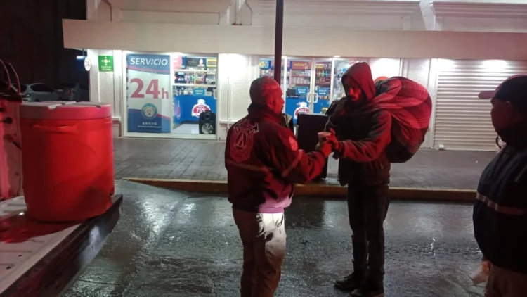 Activan Operativo Carrusel por temperaturas bajo cero en Nuevo Laredo