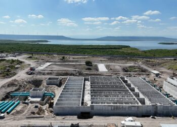 Avanza planta potabilizadora clave para llevar agua limpia a Victoria