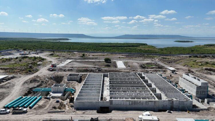 Avanza planta potabilizadora clave para llevar agua limpia a Victoria