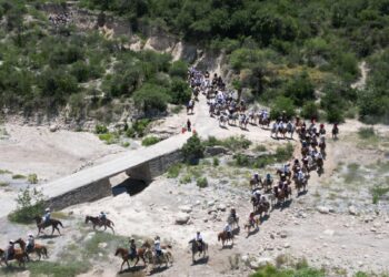 Vigilancia montada refuerza seguridad rural en Tamaulipas, reporta SSPT