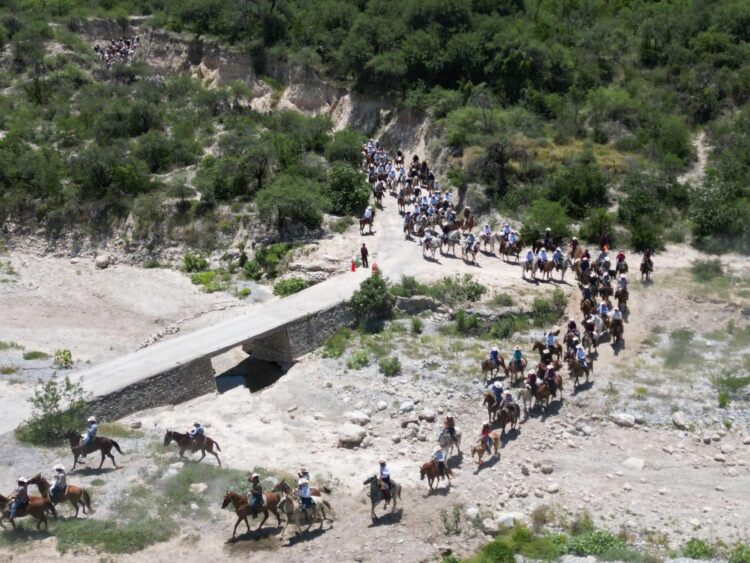 Vigilancia montada refuerza seguridad rural en Tamaulipas, reporta SSPT