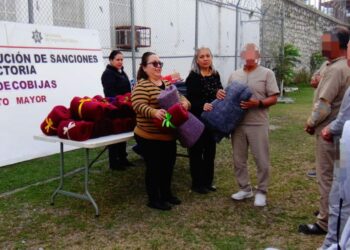 Protegen del frío a internos del penal en Ciudad Victoria