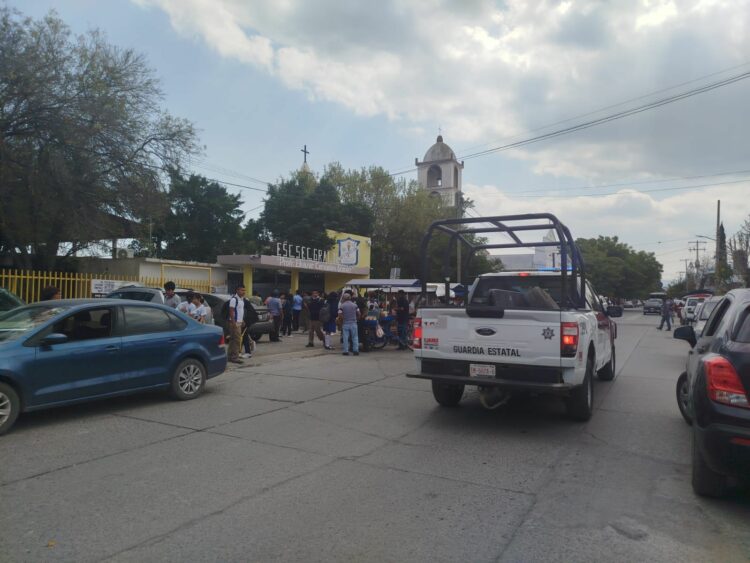 Atiende Guardia Estatal reporte de riña estudiantil en zona de Secundaria 7 de C. Victoria