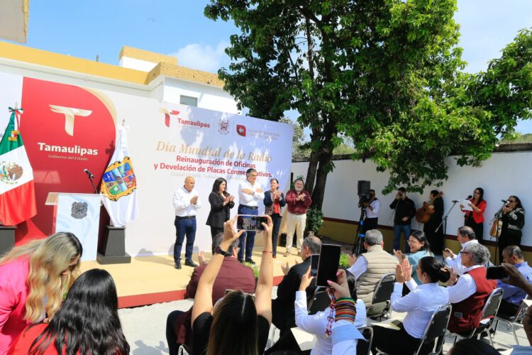 Llama Américo Villarreal a consolidar un sistema de radio y televisión ético, veraz y al servicio de los tamaulipecos