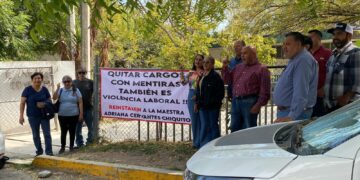 Maestros piden respeto al debido proceso para supervisora Adriana Cervantes, cesada en enero