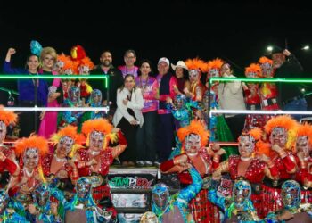Vibra la petrolera Cd Madero con primer desfile de Carnaval Tamaulipas 2026