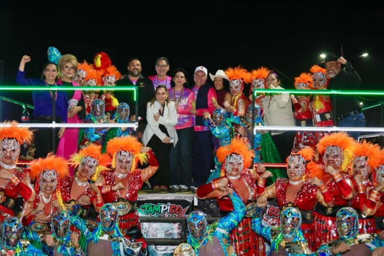 Vibra la petrolera Cd Madero con primer desfile de Carnaval Tamaulipas 2026
