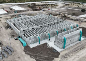 Construyen obras para cubrir déficit de agua potable y saneamiento en Cd. Victoria, Nuevo Laredo y Altamira