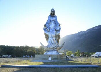 Inicia segunda etapa de la Virgen de la Misericordia en “El Chorrito”, Hidalgo y la Cruz de la Esperanza en Tula