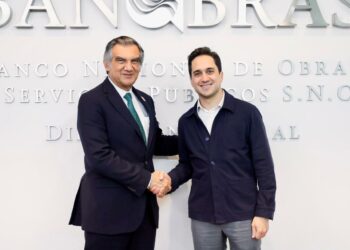 Gestiona Américo Villarreal recursos con Banobras para proyectos de infraestructura en Tamaulipas