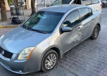 Doble accidente en la calle 17 provoca caos vial en Victoria