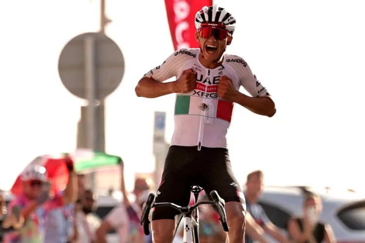El mexicano Isaac del Toro, virtual campeón del Tour UAE 2026