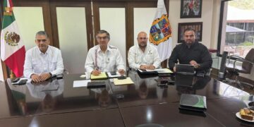 Coordina el gobernador de Tamaulipas acciones para mantener el orden, tras incidentes violetos en Reynosa