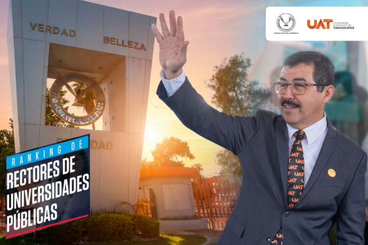 Rector de la UAT entre los mejor evaluados de Universidades de México