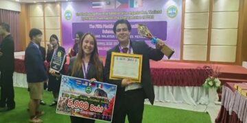 Ganan estudiantes de la Universidad Tecnológica de Altamira primer lugar en Feria Internacional de Ciencias en Tailandia