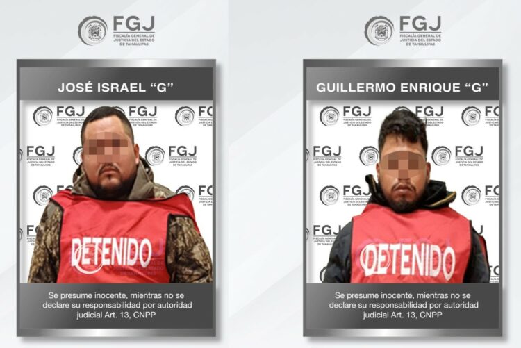 Vinculan a proceso a Guillermo “G” y José “G” por extorsión agravada en Reynosa