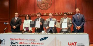 UAT y Suprema Corte de Justicia de la Nación firman alianza para difusión del conocimiento jurídico