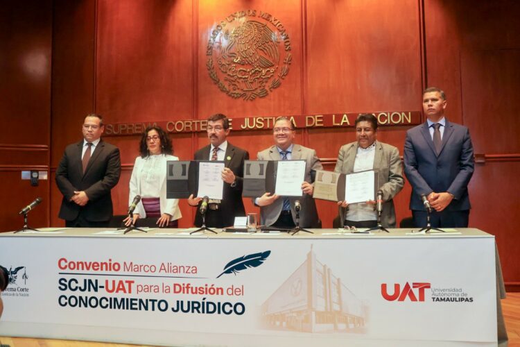UAT y Suprema Corte de Justicia de la Nación firman alianza para difusión del conocimiento jurídico