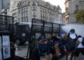 Enfrentamientos en Argentina durante protesta por reforma laboral