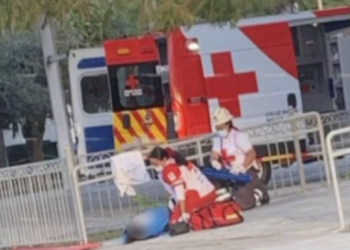 Accidente en CBTIS 275 de Matamoros: Estudiante cae desde un segundo piso