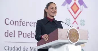 Sheinbaum descarta ataque directo contra Ángela Aguilar y Christian Nodal