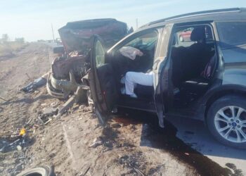 Muere enfermera del IMSS en accidente vial en el viaducto de Reynosa