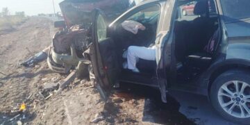 Muere enfermera del IMSS en accidente vial en el viaducto de Reynosa