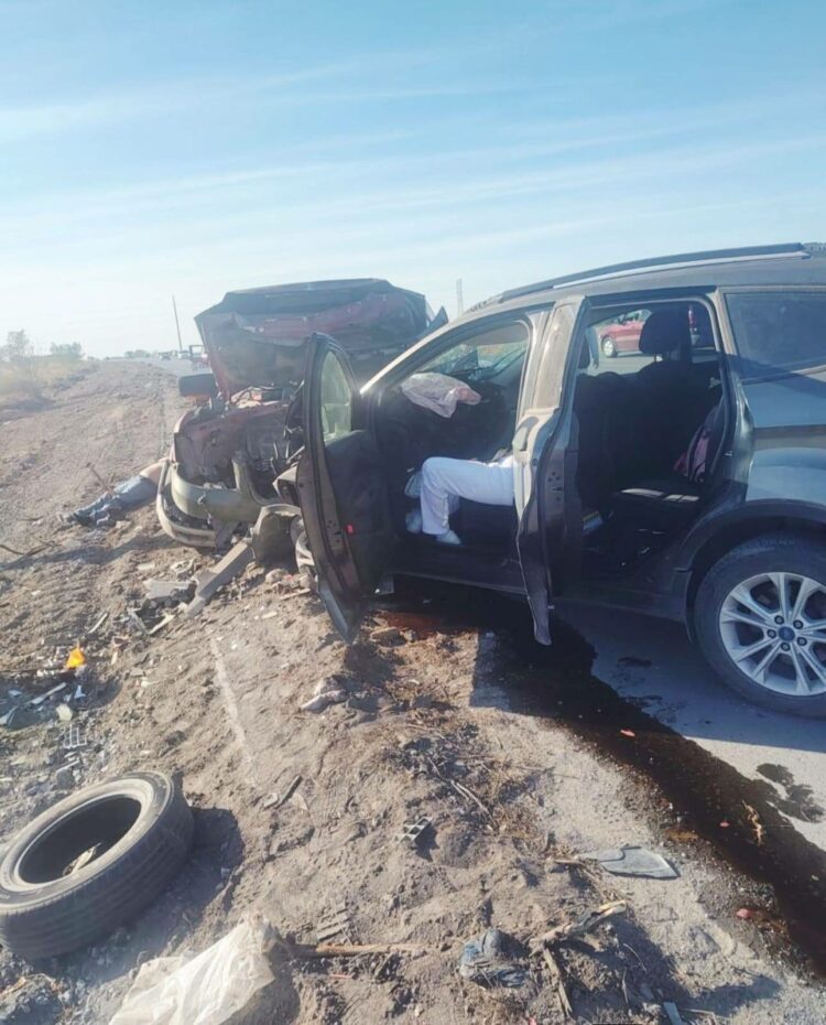 Muere enfermera del IMSS en accidente vial en el viaducto de Reynosa