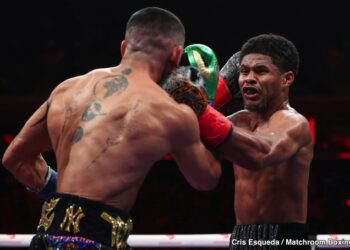 Shakur Stevenson vs Teófimo López: Cátedra y título en 4 divisiones