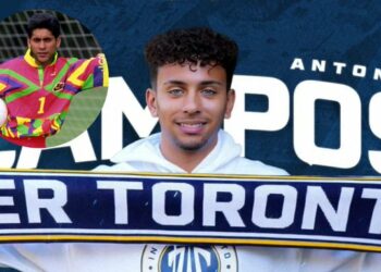 Hijo de Jorge Campos debuta: Antonio Campos llega al Inter Toronto