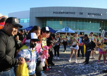 Más de 1,500 corredores se unen a la Guardia Estatal en beneficio de niños con cáncer en Reynosa