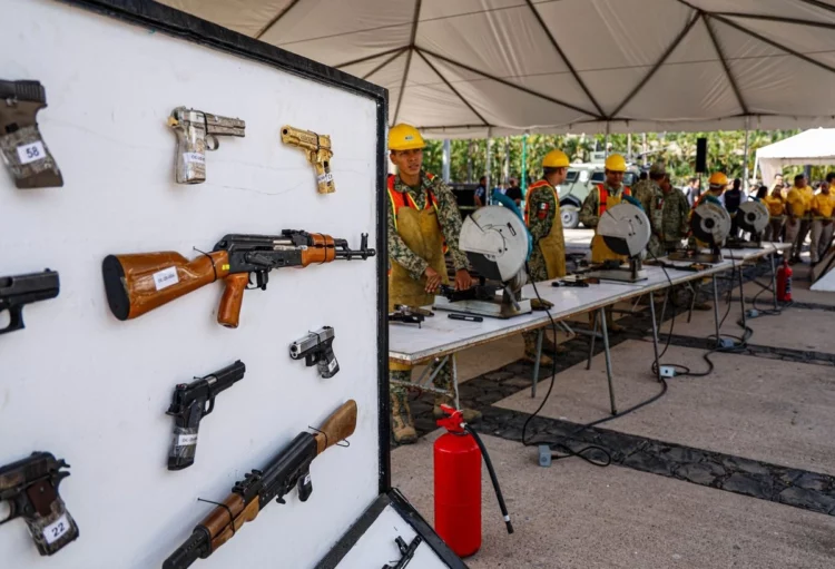 Sinaloa concentra 20 % de armas decomisadas al crimen en México